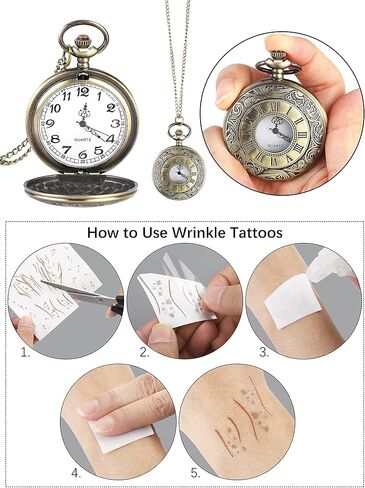 SOMSOC 15 قطعة 100 يوم من أزياء الجد المدرسية مجموعة للأولاد الرجل العجوز زي الجد مجموعة للأطفال المدرسة تأثيري الطرف in Kuwait