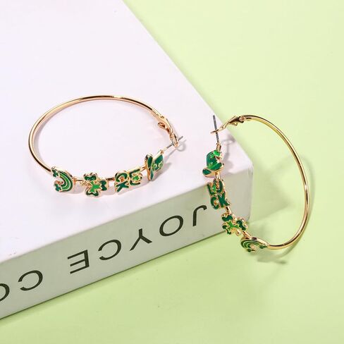 Cinco De Mayo Hoop Earrings for Women, Mexican Fiesta Earrings Sombrero Cactus Chili Hoop Earrings Mexican Holiday Accessory Jewelry Gifts in Saudi Arabia