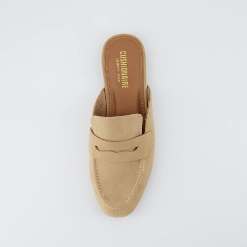 CUSHIONAIRE Women's Yale Slip On Mule +Memory Foam, Wide Widths Available in Saudi Arabia