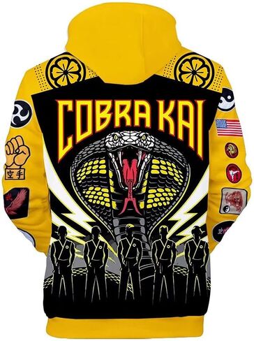 XIAMUSZ الكاراتيه هوديي تأثيري حلي ثلاثية الأبعاد البلوز البلوز in Kuwait