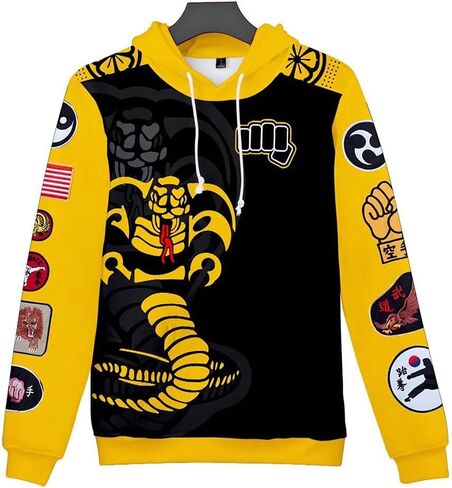 XIAMUSZ الكاراتيه هوديي تأثيري حلي ثلاثية الأبعاد البلوز البلوز in Kuwait