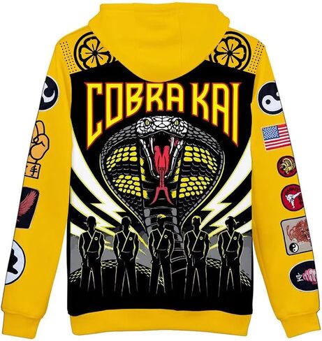 XIAMUSZ الكاراتيه هوديي تأثيري حلي ثلاثية الأبعاد البلوز البلوز in Kuwait