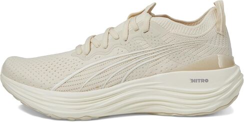 PUMA Foreverrun Nitro Knit Alpine Snow/Warm White 10 B (M) in Saudi Arabia