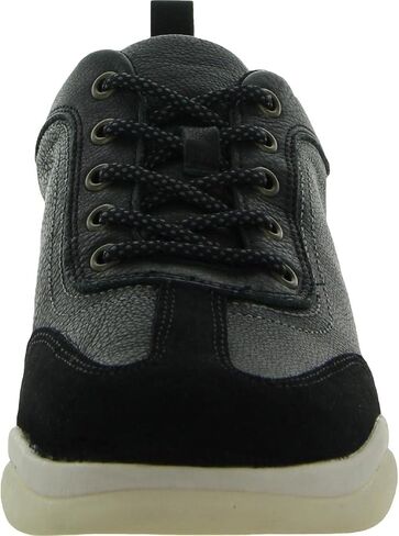 Vionic Women's Momentum Nyla Comfortable Leather Fashion Shoes- Supportive Walking Sneakers That Include Three-Zone Comfort with Orthotic Insole Arch Support in Saudi Arabia
