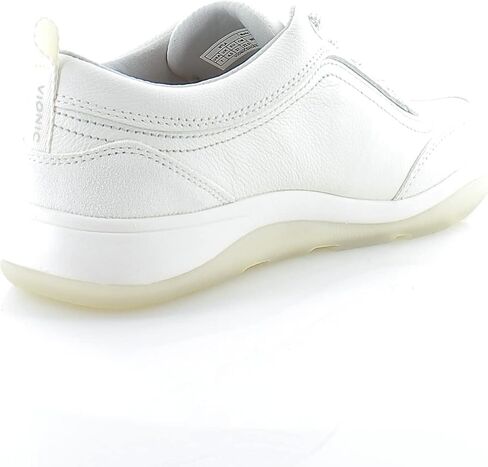 Vionic Women's Momentum Nyla Comfortable Leather Fashion Shoes- Supportive Walking Sneakers That Include Three-Zone Comfort with Orthotic Insole Arch Support in Saudi Arabia