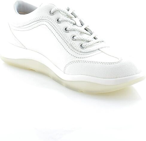 Vionic Women's Momentum Nyla Comfortable Leather Fashion Shoes- Supportive Walking Sneakers That Include Three-Zone Comfort with Orthotic Insole Arch Support in Saudi Arabia
