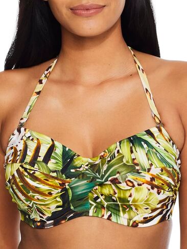 Fantasie Women's Standard Kabini Oasis Underwire Bandeau Bikini Top in Saudi Arabia