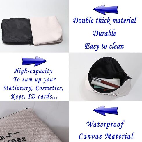 LEVLO Housewives Jail Gifts Did You Get That Confidence In Jail Makeup Bags Housewives Party Travel Bags Mother Gifts（Confidence In Jail） in Saudi Arabia