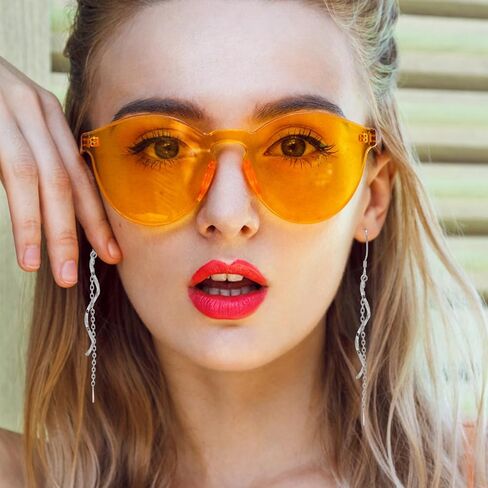 مجموعة من 4 قطع من الأقراط الفضية المتدلية بسلسلة طويلة من الأقراط والمجوهرات الأنيقة للنساء والفتيات in Kuwait