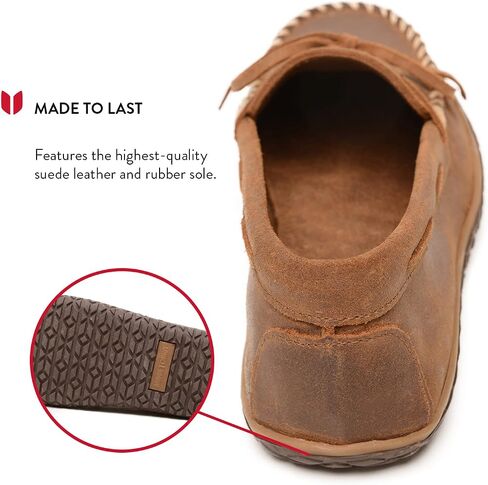 Minnetonka Tie Tread Mens Slip On in Saudi Arabia