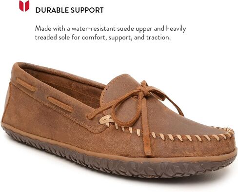 Minnetonka Tie Tread Mens Slip On in Saudi Arabia