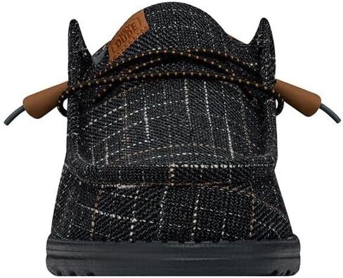 Hey Dude Wally Plaid Navy Size 9 | Men’s Shoes | Men's Slip-on Loafers | Comfortable & Light-Weight in Saudi Arabia