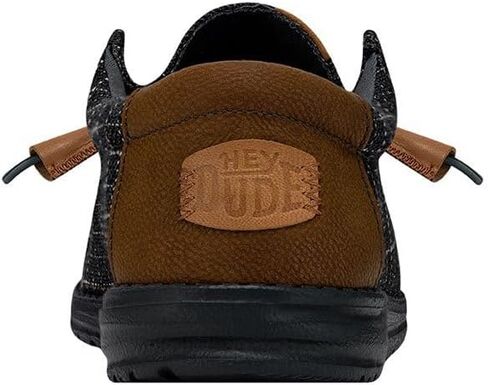 Hey Dude Wally Plaid Navy Size 9 | Men’s Shoes | Men's Slip-on Loafers | Comfortable & Light-Weight in Saudi Arabia
