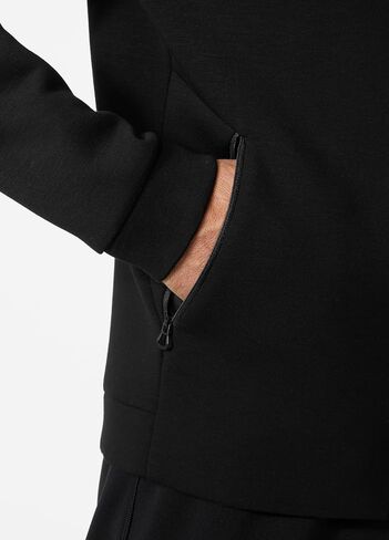 Helly-Hansen Men's HP Ocean FZ Jacket 2.0, 990 Black, Large in Saudi Arabia