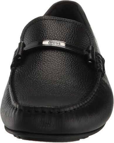 BOSS Women's Noel Grain Leather Tonal Loafer Shoe in Saudi Arabia