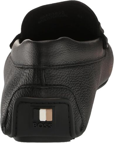 BOSS Women's Noel Grain Leather Tonal Loafer Shoe in Saudi Arabia