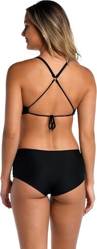 Hobie Women's Standard Banded Ruffle Bralette Bikini Swimsuit Top in Saudi Arabia