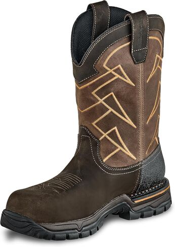 Irish Setter, Two Harbors, Men’s, 11", Waterproof, Soft Toe, Work Boot, Brown/Gold in Saudi Arabia