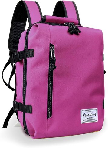 Rangeland Kids Travel Backpack Suitcase Style Lightweight Carry-On Weekender Bag 10L Daypack with Tablet Sleeve and Chest Strap,Black in Kuwait