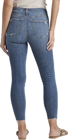 Silver Jeans Co. Women's Most Wanted Mid Rise Skinny Fit Jeans in Saudi Arabia
