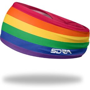 Suddora Rainbow Headbands for Costume, Workout, Sports, Pride Parade in Kuwait