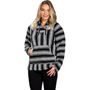 El Paso Designs Baja Hoodie - مجموعة Baja المكسيكية العتيقة - النمط المكسيكي - سترة صوفية بقلنسوة للجنسين