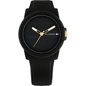 Tommy Hilfiger Sport Watch for Women - Casual 3H Wristwatch for Her - Silicone Strap - Water Resistant up to 3 ATM/30 Meters - Premium Fashion for Everyday Wear - 36mm in Kuwait