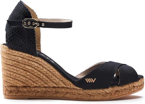 VISCATA Aiguablava Canvas Wedges with Ankle Strap in Saudi Arabia