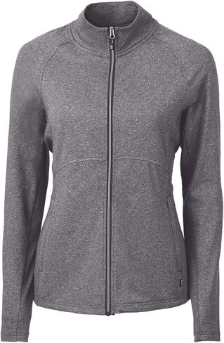 Cutter & Buck Ladie's Adapt Eco Knit Heather Recycled Womens Full Zip in Saudi Arabia