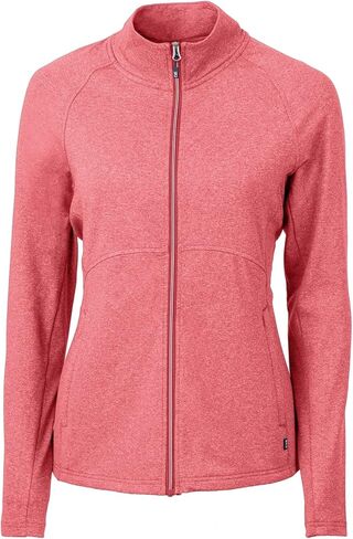Cutter & Buck Ladie's Adapt Eco Knit Heather Recycled Womens Full Zip in Saudi Arabia
