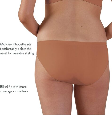 BRAVADO! DESIGNS Sustainable Panty | Mid-Rise | Seamless | Recycled Nylon, Organic Cotton & Modal Blend | XS-XXL in Saudi Arabia