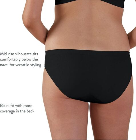 BRAVADO! DESIGNS Sustainable Panty | Mid-Rise | Seamless | Recycled Nylon, Organic Cotton & Modal Blend | XS-XXL in Saudi Arabia