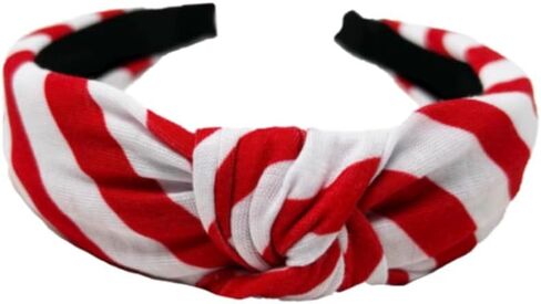 Shimmer Anna Shine Christmas Holiday Headbands (Red and White Striped Candy Cane Headband and Scrunchie) in Saudi Arabia