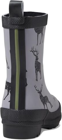 Hatley Boy's Magestic Elk Matte Rain Boots (Toddler/Little Kid/Big Kid) in Saudi Arabia