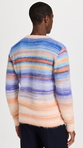 سترة ميسوني للرجال بياقة دائرية in Kuwait