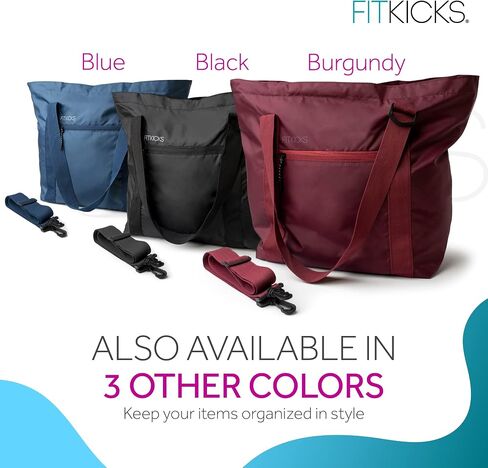 FITKICKS Hideaway Packable Duffle، حقيبة دفل كبيرة للسفر، أخضر in Kuwait