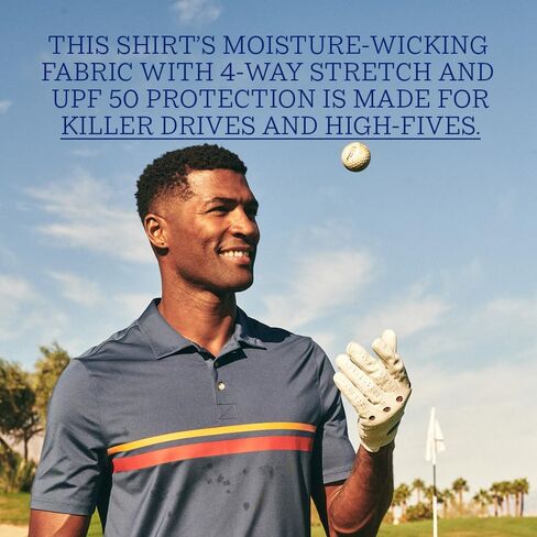 Fair Harbor The Midway Polo –– Men's Golf Polo –– Moisture Wicking Fabric, UPF 50 Sun Protection in Kuwait