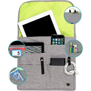 منظم جيب الطائرة من سو ماين | حقيبة تنظيم ظهر مقعد الطيران | حقيبة سفر أساسية للركاب | الحقيبة الإعلامية للطيران | هدية السفر | تعلق على الأمتعة in Kuwait