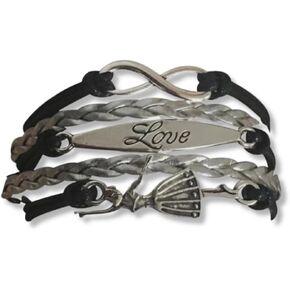 Infinity Collection Dance Bracelet- Girls Dance Jewelry - Gift For Dance Recitals, Dancers and Dance Teams