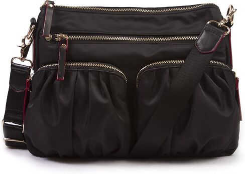 Korvara Nylon Crossbody Bag - Premium Lightweight Top-Zip Handbag in Saudi Arabia