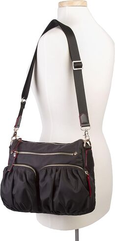 Korvara Nylon Crossbody Bag - Premium Lightweight Top-Zip Handbag in Saudi Arabia