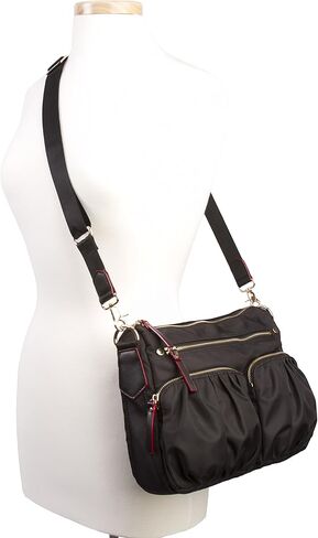 Korvara Nylon Crossbody Bag - Premium Lightweight Top-Zip Handbag in Saudi Arabia