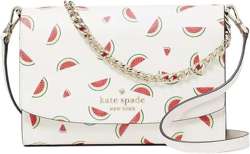 Kate Spade Staci Watermelon Party Printed Small Flap Crossbody in Saudi Arabia
