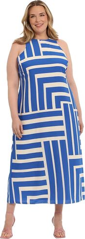 Donna Morgan Women's Sleeveless Halter Cut Maxi Dress Event Occasion Party Date Guest of in Saudi Arabia