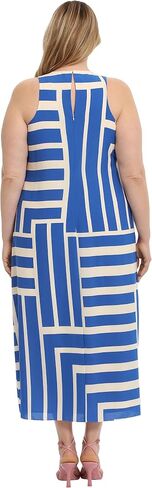 Donna Morgan Women's Sleeveless Halter Cut Maxi Dress Event Occasion Party Date Guest of in Saudi Arabia