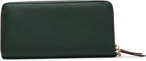 Anne Klein Round AK Zip Around Wallet, Evergreen in Kuwait