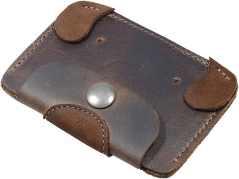 Hide & Drink, Leather Dog Wallet/Coin Pouch/Purse/Accessories/Card Holder/Cute Wallet, Handmade :: Bourbon Brown in Saudi Arabia