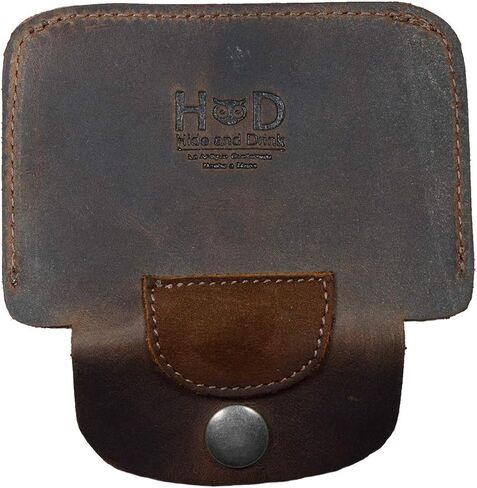 Hide & Drink, Leather Dog Wallet/Coin Pouch/Purse/Accessories/Card Holder/Cute Wallet, Handmade :: Bourbon Brown in Saudi Arabia
