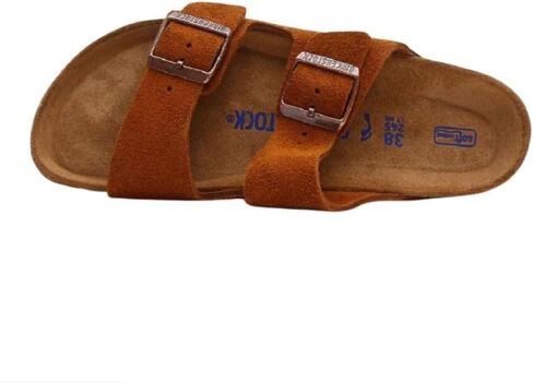 صنادل Arizona الناعمة للسيدات من Birkenstock - - Mink، Eur 35، 4-4.5 M US in Kuwait