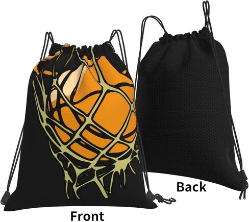 DnbdxhHU Basketball Drawstring Backpack Fashion Travel Bag Sports Gym Sack for Teen Mens Boys One Size 1044 in Saudi Arabia